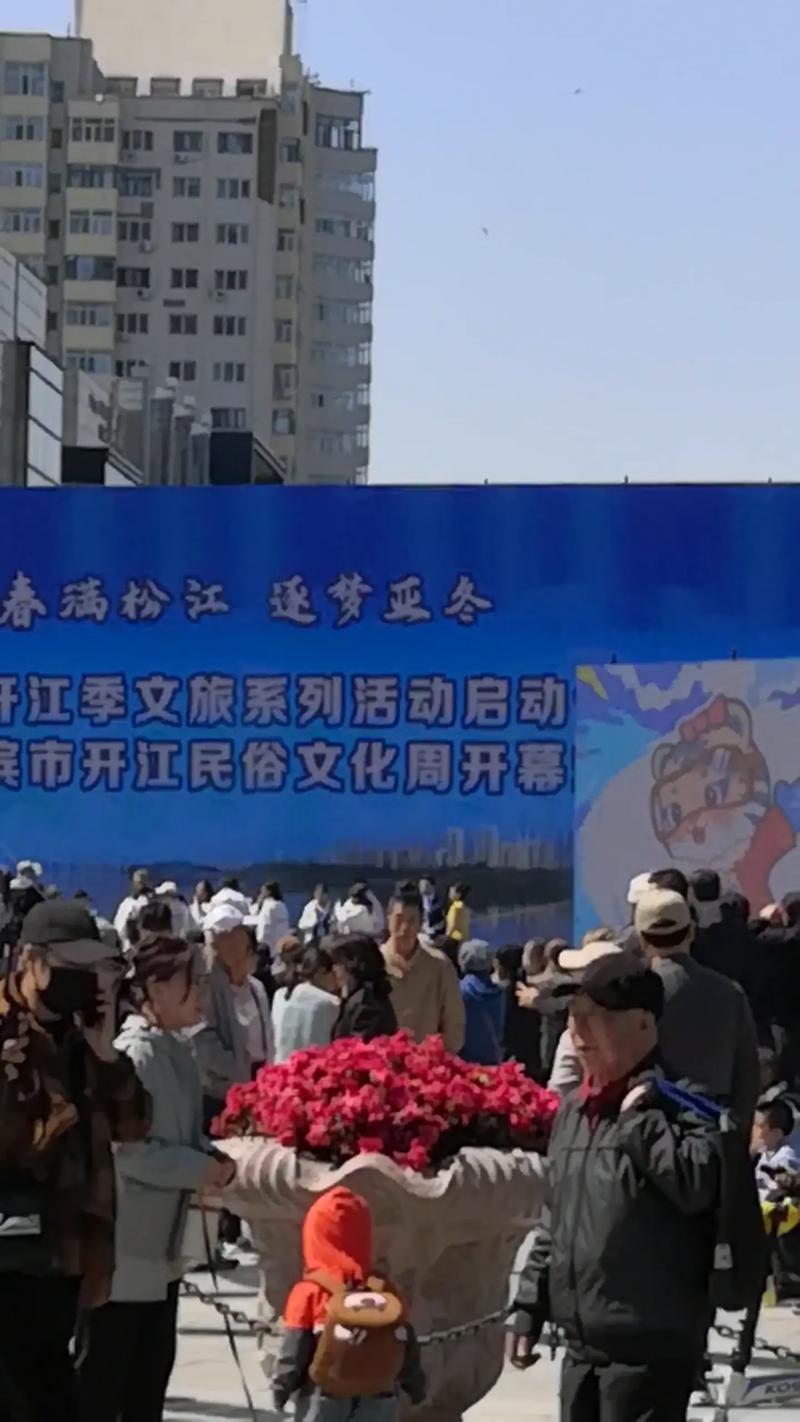 清明节啥样，看看开江没#抖出你的家乡 清明节#现场实拍#开江