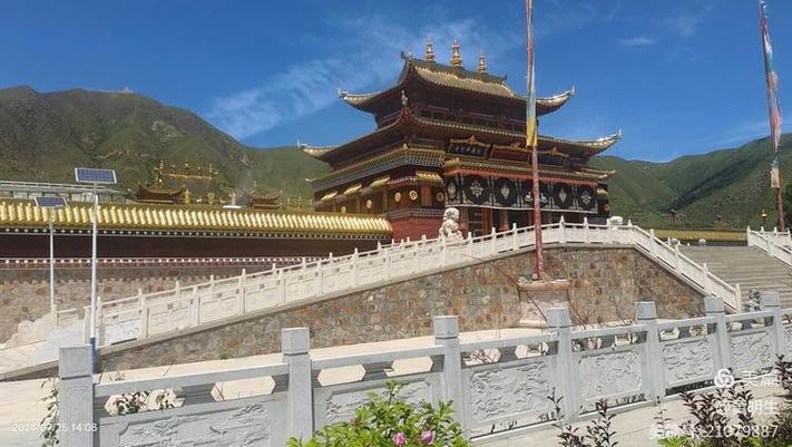 二二，甘南卓尼大寺禅定寺，藏传寺院外露营，转寺也是体力活