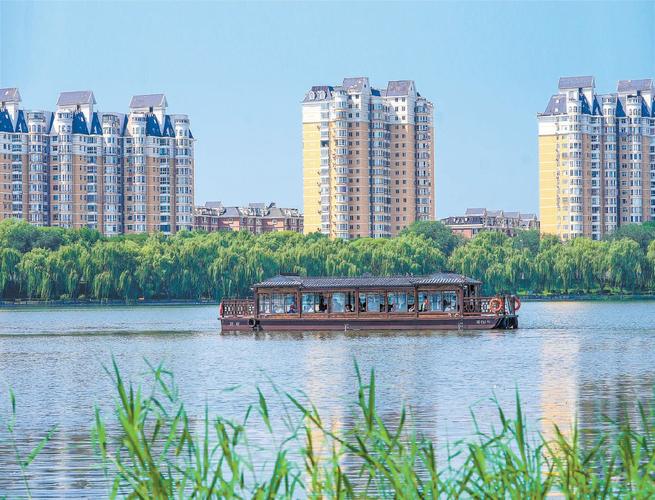 顺义潮白河游船正式启航，乘古风游船览水岸美景
