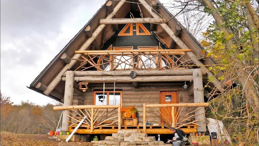 完整视频:60天在荒野中建造房子-从开始到结束 荒野建造
