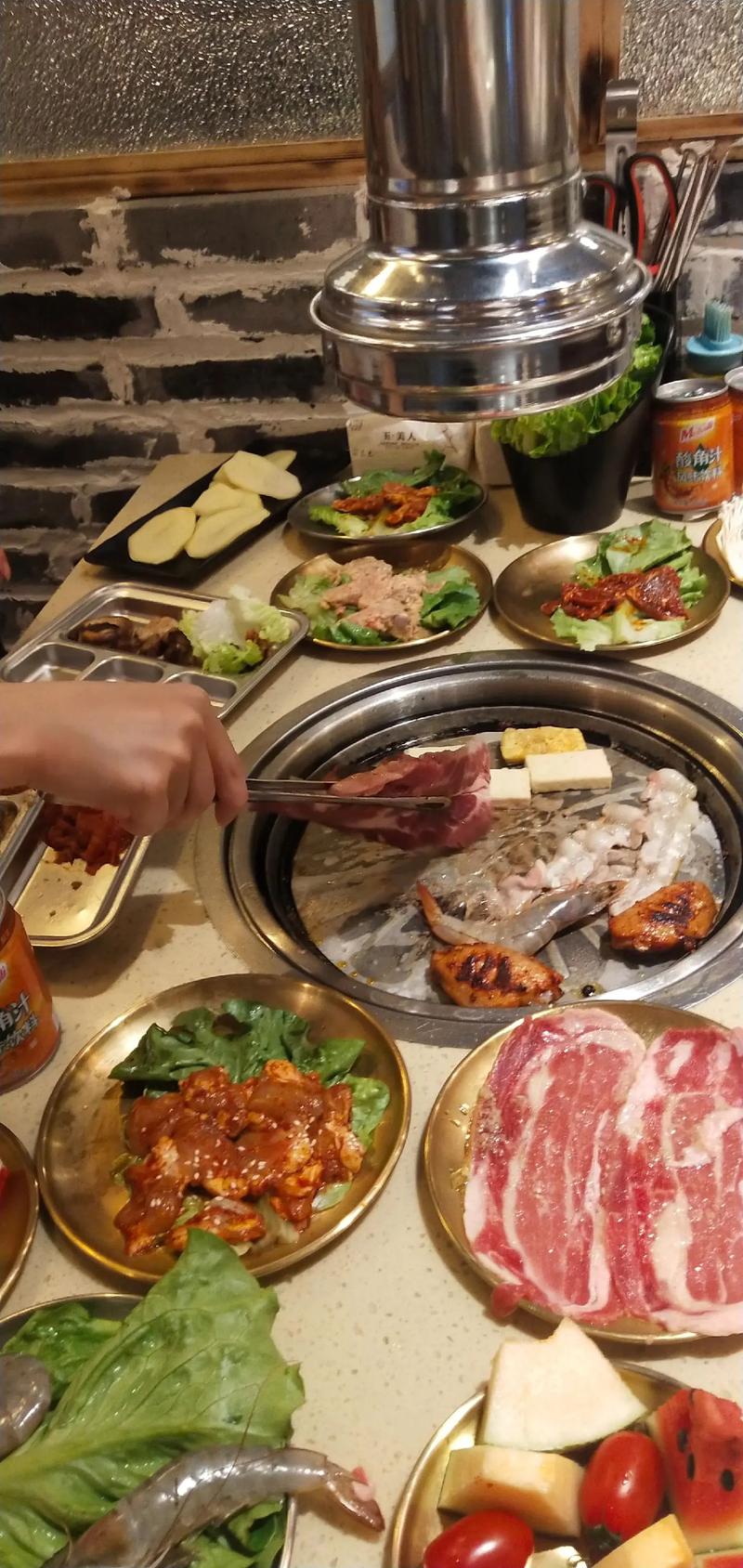 家门口吃原味烤肉