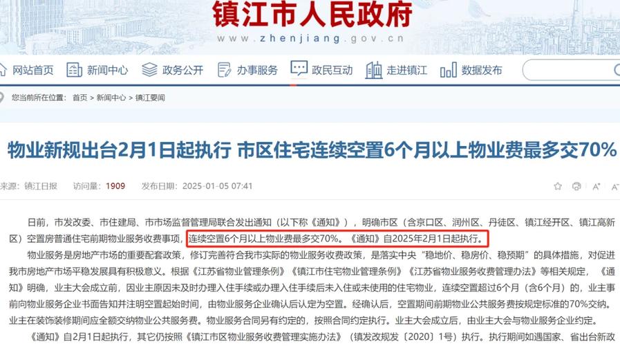 空置房物业费，你的小区打几折？