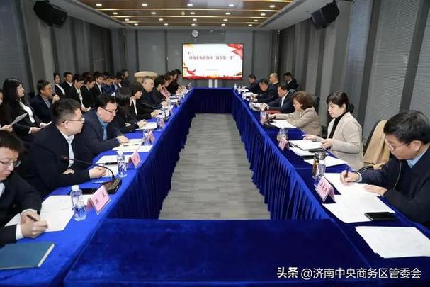 聚焦CBD 杨传军到济南中央商务区调研
