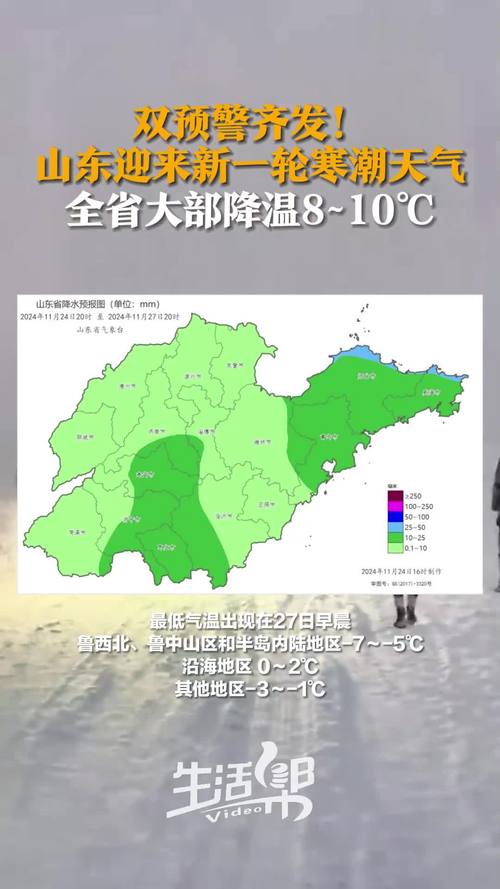 月日到月日，山东将迎来雷雨霜冻，冷空气来临！