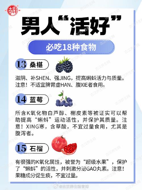 男人要会保养，多吃这4样