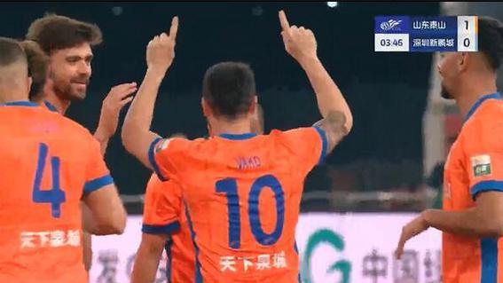 山东泰山打花了！21分钟轰3球，泽卡6轮4球，4外援精妙配合