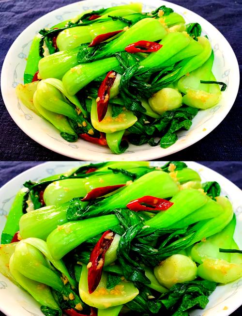 小油菜的正确家常做法，鲜香入味，翠绿爽口不出水，清淡少油